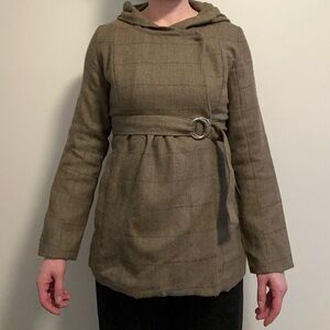 Rebecca King designer wool blend jacket, small